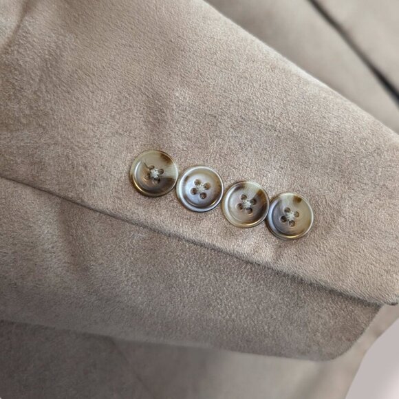 Vintage Geoffrey Beene Ultra Suede Blazer - Picture 3 of 7